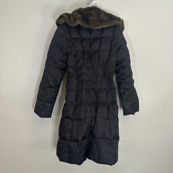 Laundry by Shelli Segal Puffer Coat 19" armpit to armpit seams 42" drop rear - Picture 3 of 4
